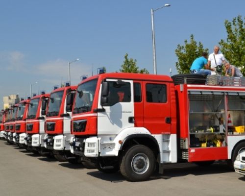 Uprava zaštite od požara i civilna zaštita, Sofija, Bugarska, Datum: 17-08-2015